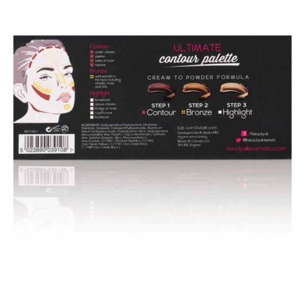 BeautyUK Ultimate Contour Palette - Image 3